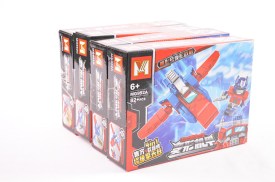 Pack 4 figuras robot convertibles MG952 (4)